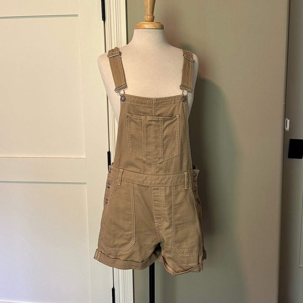 Tan Overalls